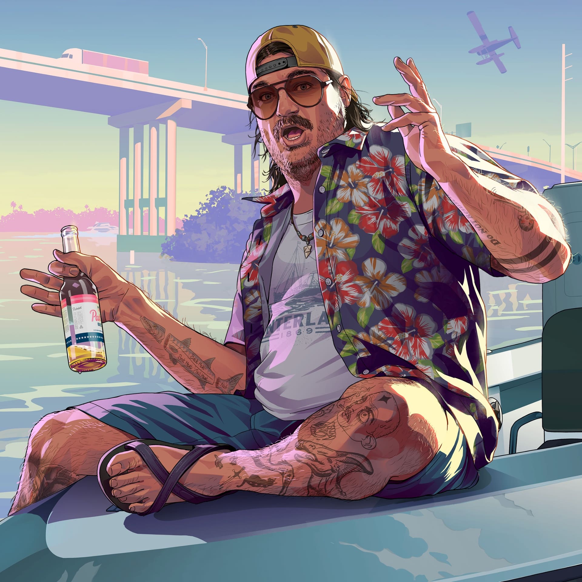 Cal Hampton - Personnage GTA VI