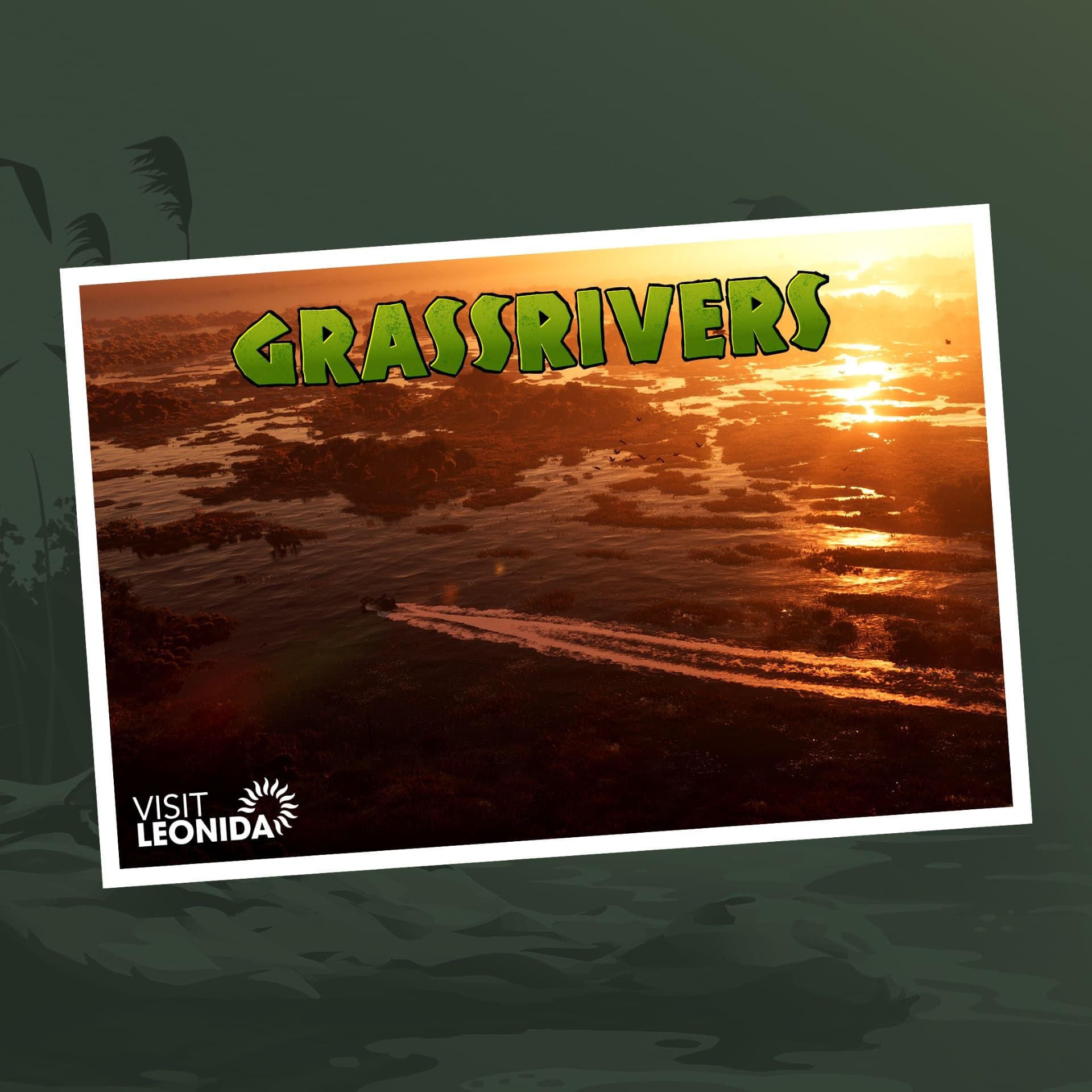 Grassrivers - Carte Postale (Carré)