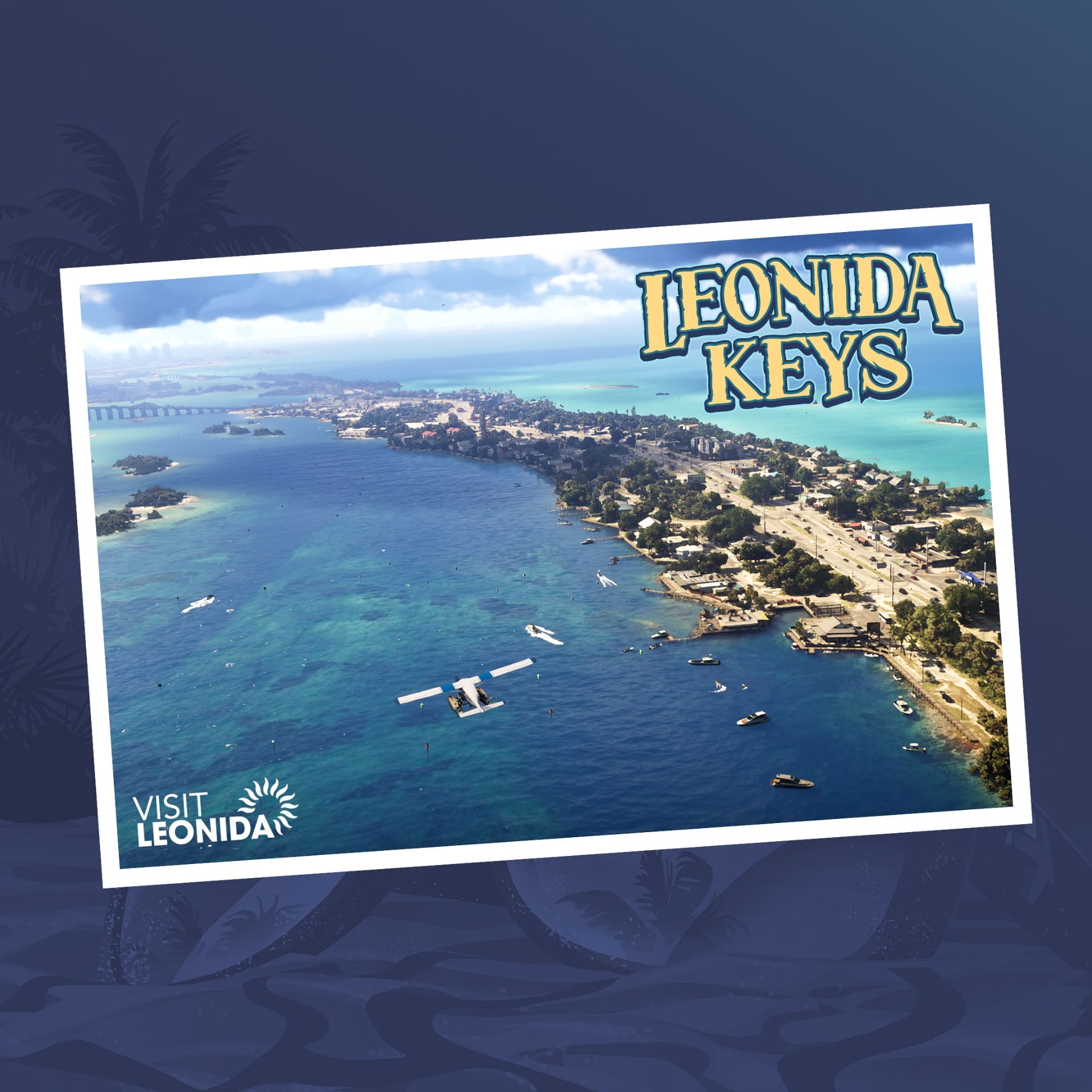 Leonida Keys - Carte Postale (Carré)